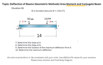 Answered: Deflection of Beams (Geometric Methods)… | bartleby