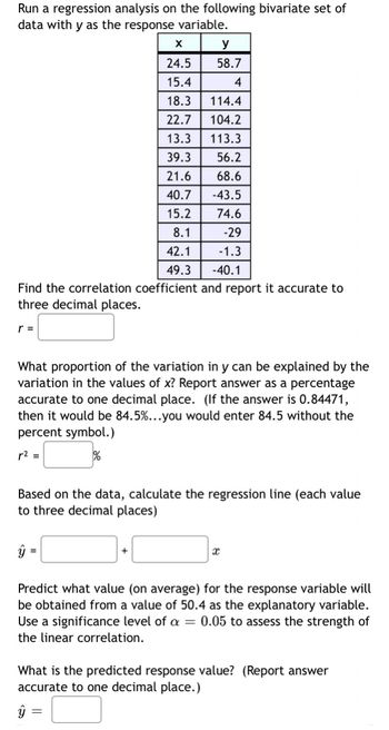 Answered Run A Regression Analysis On The Bartleby 2721