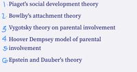 Answered Piaget s social development theory bartleby