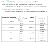 Answered Each row of the table below describes bartleby