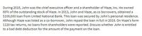 During 2016, John was the chief executive officer and a shareholder of Maze, Inc. He owned
60% of the outstanding stock of Maze. In 2013, John and Maze, as co borrowers, obtained a
$100,000 loan from United National Bank. This loan was secured by John's personal residence.
Although Maze was listed as a co-borrower, John repaid the loan in full in 2016. On Maze's form
1120 tax returns, no loans from shareholders were reported. Discuss whether John is entitled
to a bad debt deduction for the amount of the payment on the loan.
