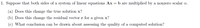 1. Suppose that both sides of a system of linear equations Ax = b are multiplied by a nonzero scalar a.
(a) Does this change the true solution x?
(b) Does this change the residual vector r for a given x?
(c) What conclusion can be drawn about assessing the quality of a computed solution?
