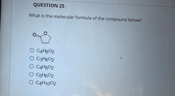 Answered What is the molecular formula of the bartleby