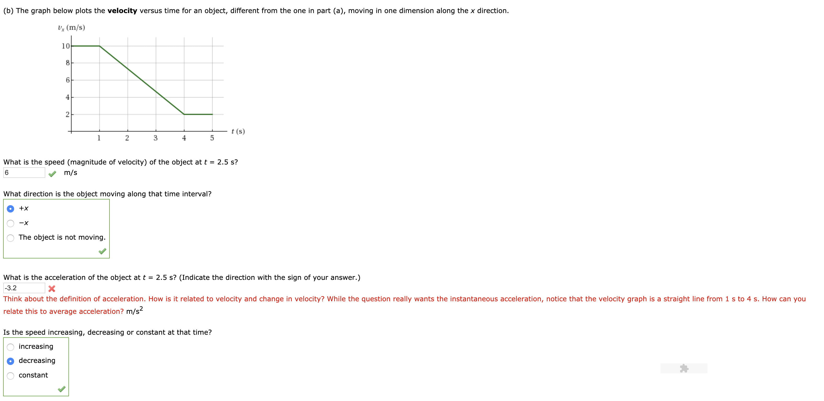 Answered B The Graph Below Plots The Velocity… Bartleby