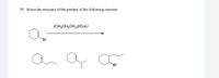 39. Select the structure of the product of the following reaction.
(CH3CH2CH2)2CuLi
Br
an
Br
