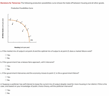 Answered: Decisions For Tomorrow The Following… | Bartleby