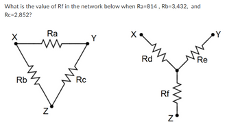 Answered: What is the value of Rf in the network… | bartleby