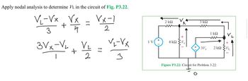 Answered: Apply nodal analysis to determine VL in… | bartleby