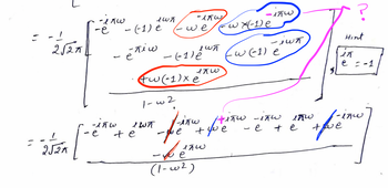 T-=
252к
252к
-irw
-е
-
- е
лаш
лил
- (1) е
-лаш
олію - ене
ético
-
1- w 2
we
ешп
te
ешп
tw(-1) x e
лаш
слаш
wx(-1) e
-ели
e
-flaw fote
вестн
e
(1-ш2)
-iwћ
w (-1) e
іаш ето
нети етно
we
туре
-e te
?
Hint
in
e --1
+ feines