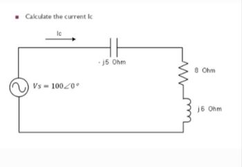 Answered: Calculate the current Ic Ic Vs =… | bartleby