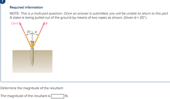 Answered: NOTE: This Is A Multi-part Question.… | Bartleby