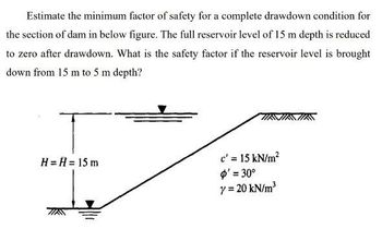 Answered: Estimate the minimum factor of safety… | bartleby