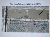 Plan view of site showing borings and CPTS A-A'… | bartleby