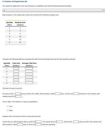 Answered: 9. Problems and Applications Q9 The… | bartleby