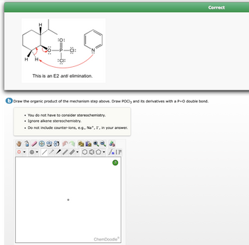 Answered: H H :O: :O: -CI: :CI: This Is An E2… | Bartleby