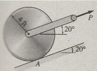 P.
20°
120°
A
4 ft
