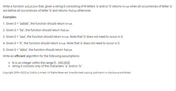 Answered: Write A Function Solution That, Given A… | Bartleby