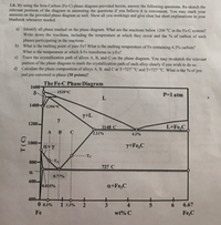 Answered: 1.b. By Using The Iron-Carbon (Fe-C)… | Bartleby