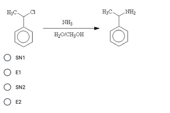 H3C.
OSN1
O E1
O SN2
O E2
NH3
H₂O/CH₂OH
H3C.
NH₂