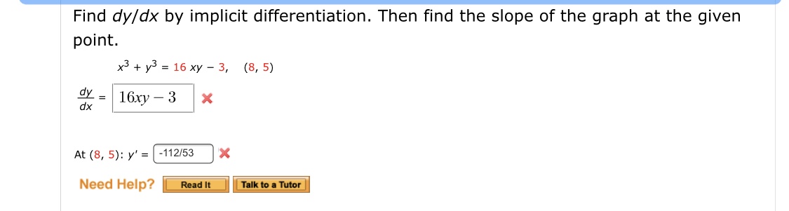 answered-find-dy-dx-by-implicit-differentiation-bartleby