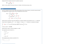 Suppose that the marginal revenue for a product is given by
-36
+ 36
(2x + 1)2
MR =
where x is the number of units and revenue is in dollars. Find the total revenue, R(x).
