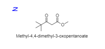 N
مهلا
Methyl-4,4-dimethyl-3-oxopentanoate