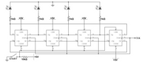 1kQ
+5V
+5V
+5V
-1PR
-2PR
1PR
2PR
15
10
13
4
11
20
23
15
10
13
11
20
2J
1CLK
2CLK
1CLK
2CLK
CLK
1d -10
d -20
1d -10
1K 16
2K 12
16
d -20
12
1K
2K
-1CLR
-2CLR
-1CLR
-2CLR
+5V
START
10k2
+5V
