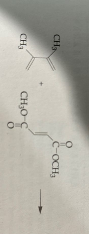 Answered: CH₁ CH3 + CH3O-C O C-OCH3 | Bartleby