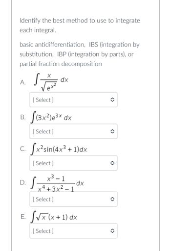 Answered: Identify The Best Method To Use To… | Bartleby