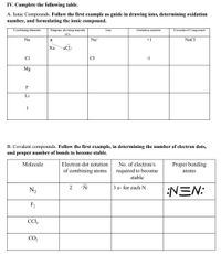 Answered: A. Ionic Compounds. | bartleby