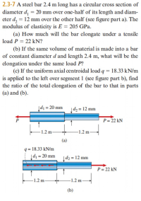 Answered c If the uniform axial centroidal bartleby