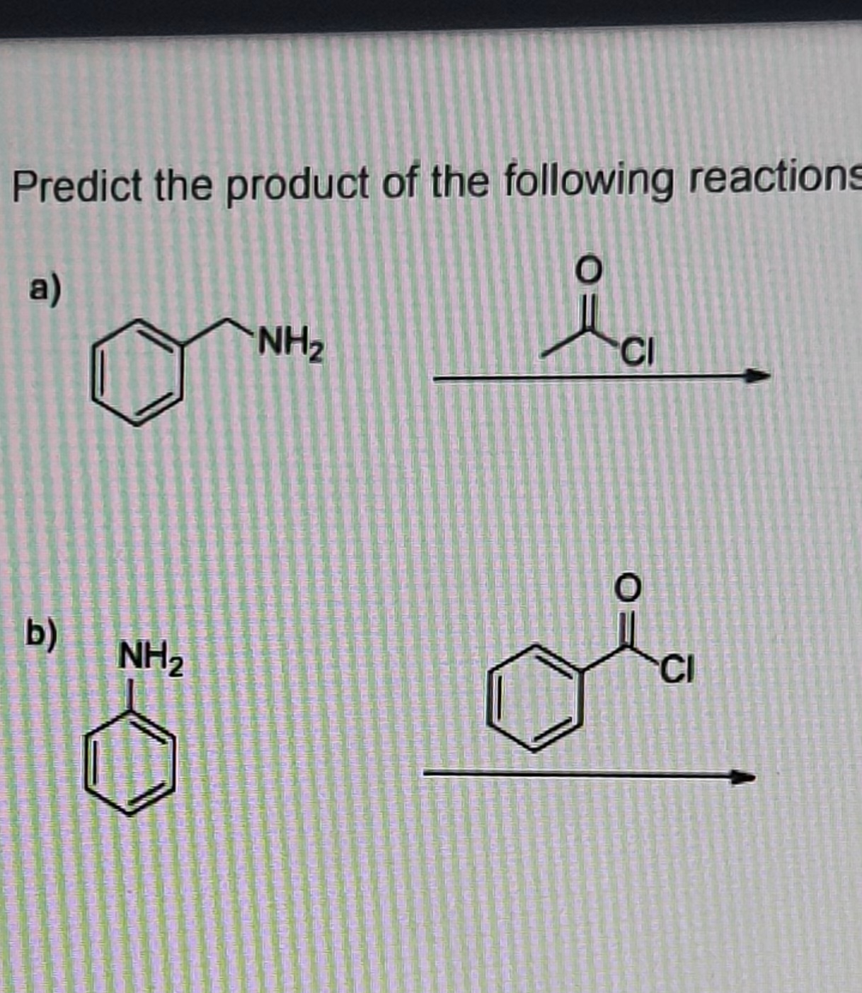 Answered Predict The Product Of The Following… Bartleby