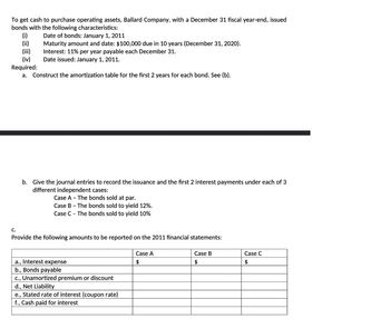 Answered: B. Give The Journal Entries To Record… | Bartleby