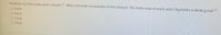 The density of a 5.58 m acetic acid is 1.04 g-mL-1. What is the molar concentration of this solution? The molar mass of acetic acid, CH3COOH, is60.06 g mol-.
O 4.20 M
4.35 M
O 5.26 M
O 5.92 M
