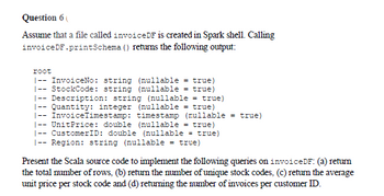 Answered: Question 6 Assume that a file called… | bartleby