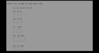 Find u · v, u· u, ||v||², (u · v)v, and u · (3v).
= (2, 11), v = (-5, 2)
(a)
u. v
(b)
u u
(c) || ||2
(d)
(u · v)v
(e)
u: (3v)
