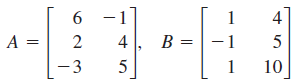 -1
- 1
4
B =
5
10
-3
