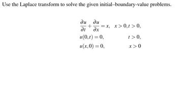 Answered: Use The Laplace Transform To Solve The… | Bartleby