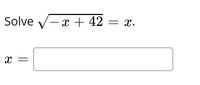 Solve y- a + 42 — г.
