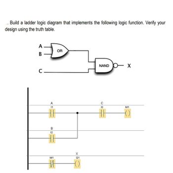 Answered: .. Build A Ladder Logic Diagram That… | Bartleby