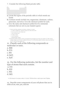 Answered: CHEM&110 Homework Chapter 1 1. In these… | bartleby