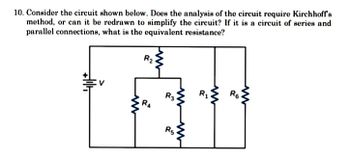 Answered: 10. Consider The Circuit Shown Below.… | Bartleby