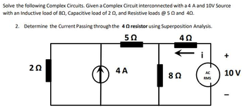 Answered: Solve The Following Complex Circuits.… | Bartleby