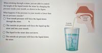 Three benefits of drinking water through a straw · Sensory