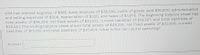 XYM has interest expense of $168, total revenues of $38,000, costs of goods sold $18,000, administration
and selling expenses of $306, depreciation of $320, and taxes of $1,979. The beginning balance sheet has
total assets of $48,354, net fixed assets of $31,202, current liabilities of $14,207, and total liabilities of
$29,407. The ending balance sheet shows total assets of $49,305, net fixed assets of $33,000, current
liabilities of $17,318, and total liabilities of $30,404. What is the net capital spending?
Answer:
