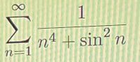 1
21
4
n=1
nª + sin´ n
