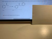 Using the reagent list, identify the reagents needed to complete the two-step synthesis below. Enter the code for the reagent into the appropriate box.
H.
Step 1
Step 2
A Moving to another question will save this response.
