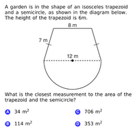 isosceles trapezoid shape