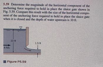 Answered: 5.59 Determine the magnitude of the… | bartleby