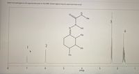 Match the hydrogens to the appropriate peak on the NMR (Some regions may be used more than once)
Не
Hd.
4
На
Hb
Hc
8.
PPM
3)
